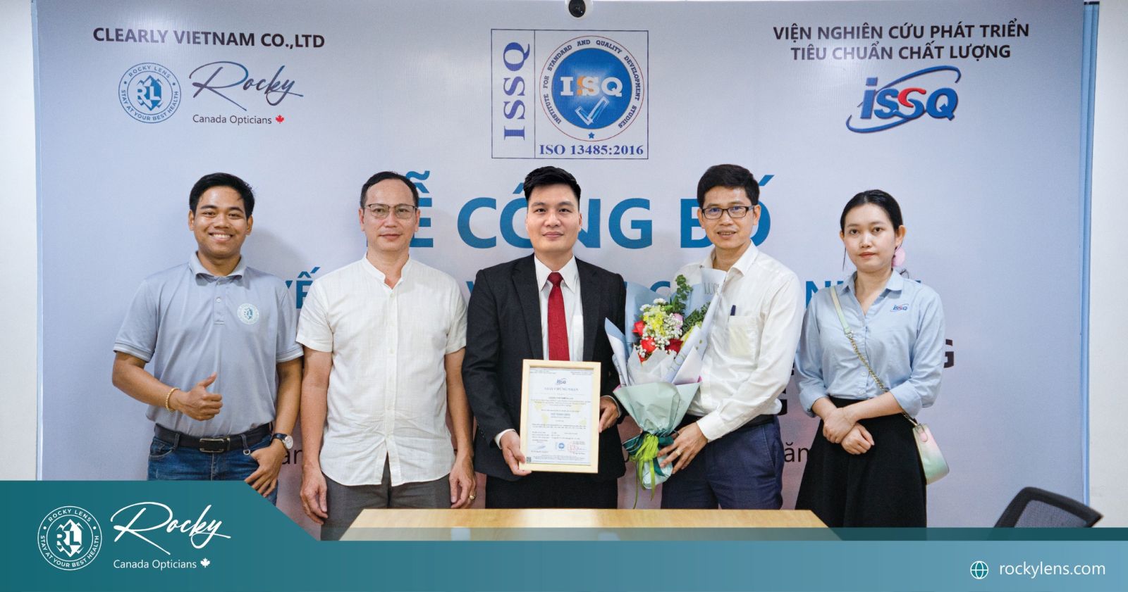 LỄ CÔNG BỐ CHỨNG NHẬN ISO